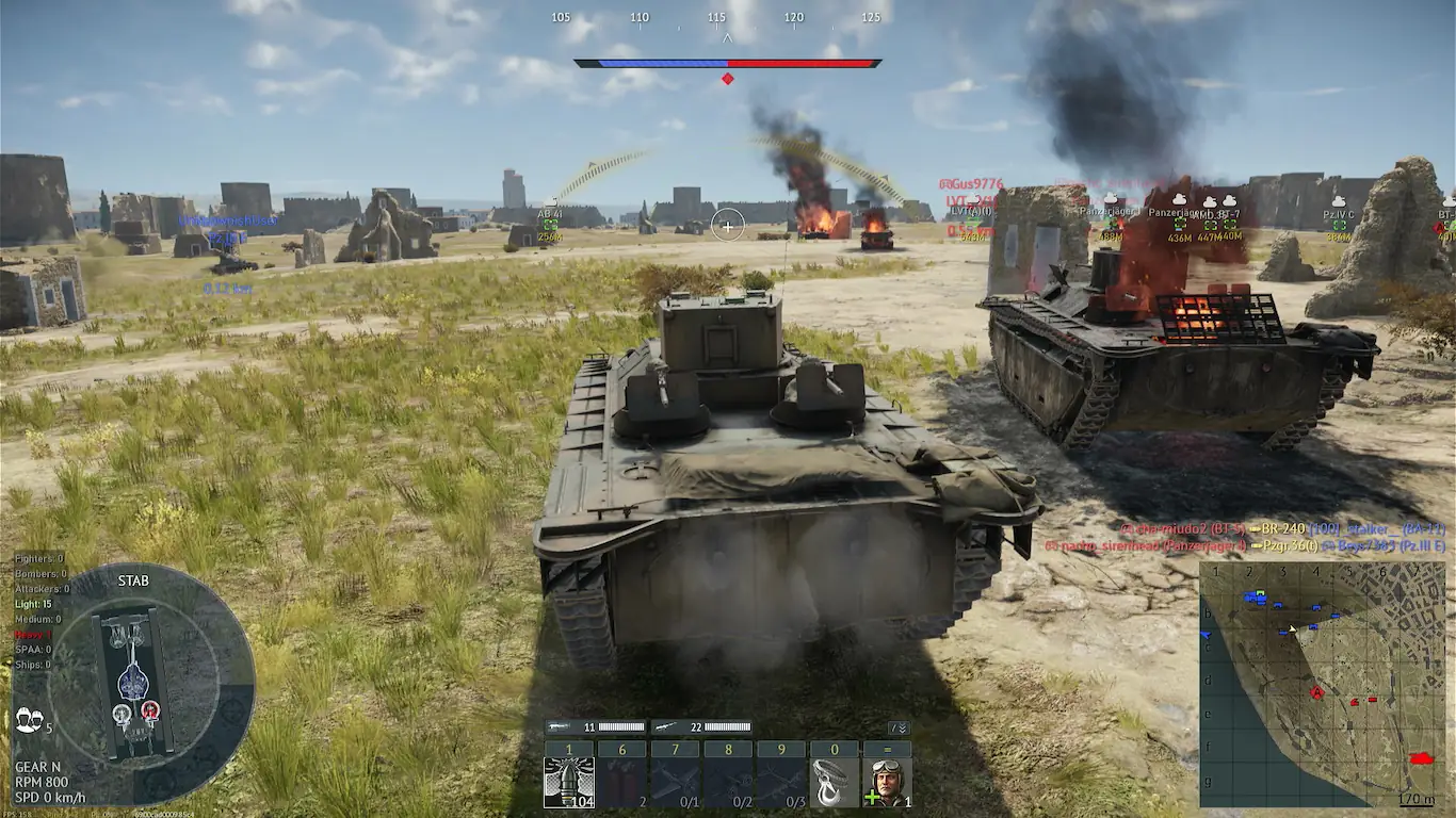 Screenshot 6 do cheat War Thunder Authority para War Thunder